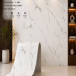 White Soft Marble Texture Sheet | Self Adhesive Waterproof Wallpaper