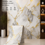 White Grey Fine Marble Design | Modern PVC Wall Sheet