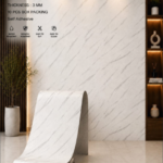 Grey Gold Luxury Marble Texture | Waterproof Wall Panel