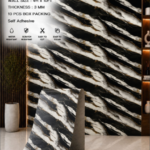 Black White Marble Texture | Waterproof Self Adhesive Wall Sheet
