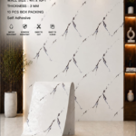 Grey Gold Marble Design | Waterproof PVC Wall Panel