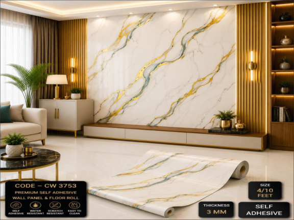White Gold Natural Stone Texture | Premium Marble Wallpaper