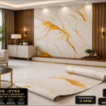 White Gold Fine Marble Texture | Modern UV Marble Sheet