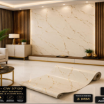 White Luxury Marble Texture Sheet | Self Adhesive Wall Panel