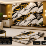 Black White Luxury Marble Design | Self Adhesive Marble Wall Sheet