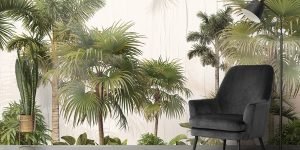 Palm Trees Wallpaper for Kitchen