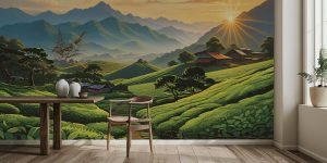 Thalassery Kerala Wallpaper Mural, Customized1